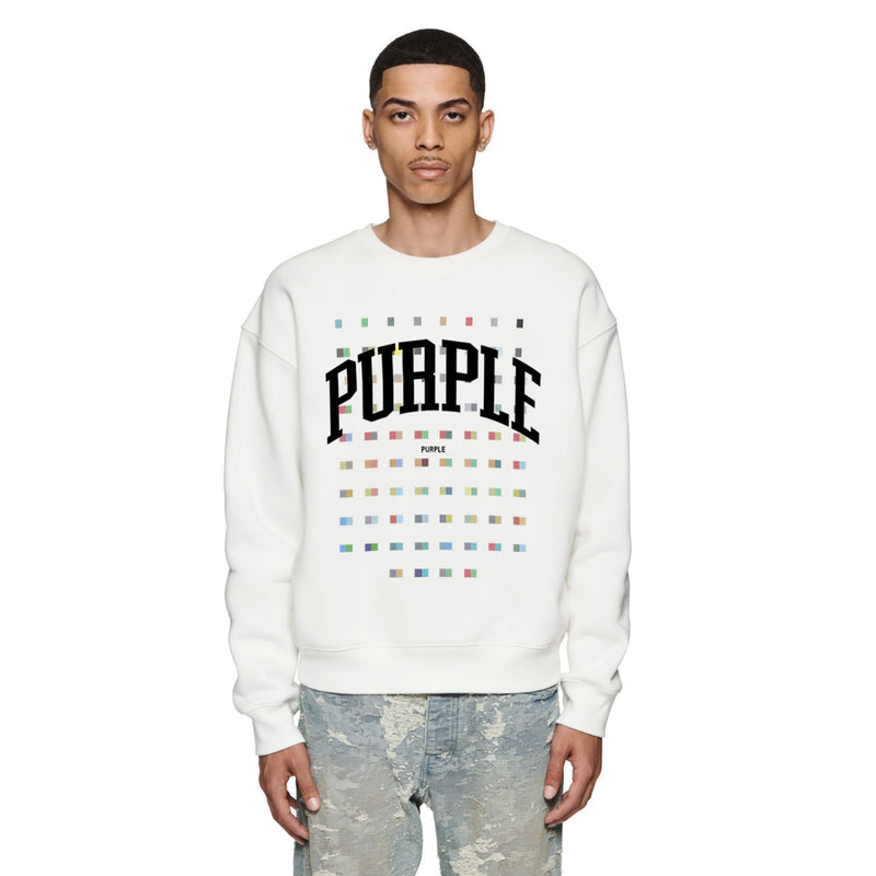 Purple Brand Sweatshirt Loose Crew Neck Sweater