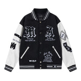 Amiri Jacket AMI Sanskrit logo embroidered jacket for men and women