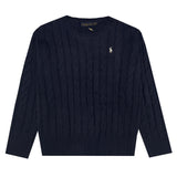 Ralph Lauren Knitted sweaters High Laflau War Horse Sweater Crew Neck Knitted Sweater Casual