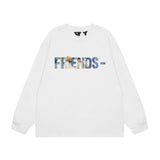 Vlone Sweatshirts Autumn and Winter Monet Oil Painting Crew Neck Pullover