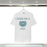 Casablanca T Shirts Loose Short Sleeve T-Shirt