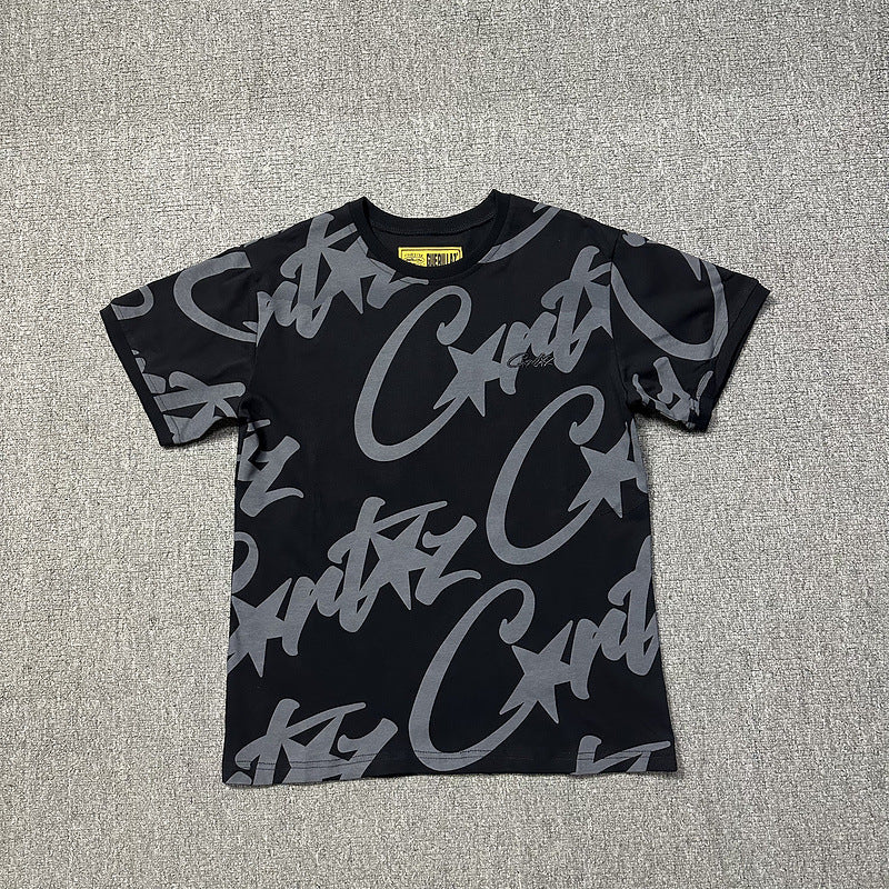 Corteiz T Shirt Retro Devil Island Leisure