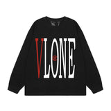 Vlone Sweatshirts Autumn and Winter Crew Neck Pullover Long Sleeves