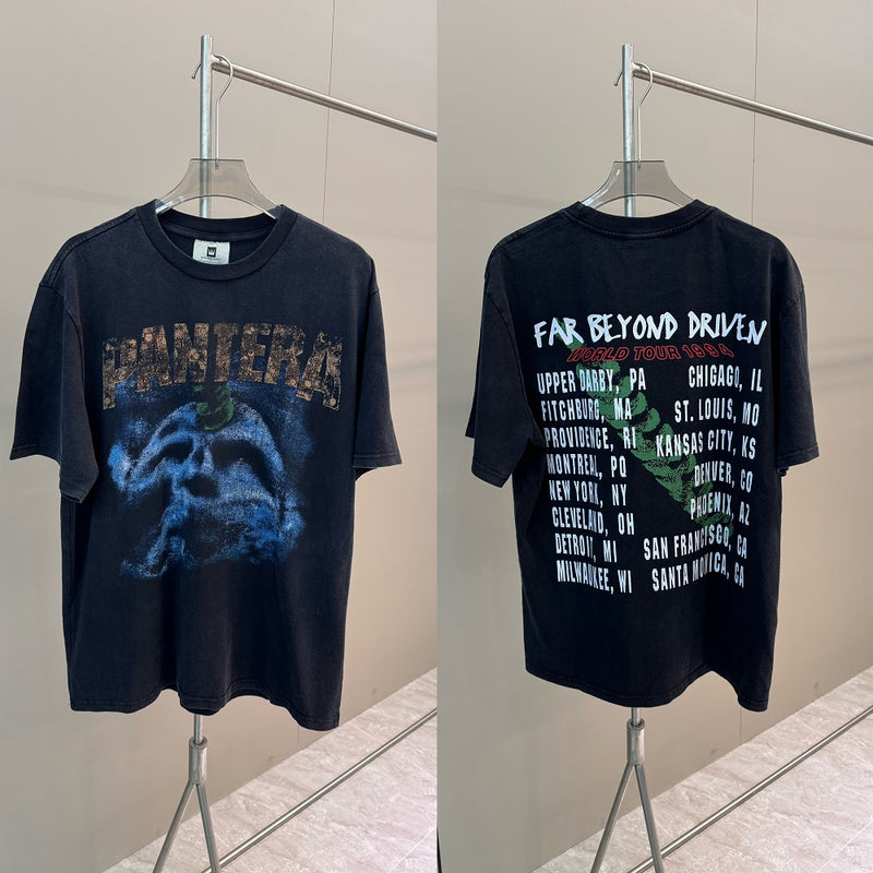 Men Vintage T-Shirts "Pantera" Saint Michael Tee