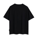 Palm Angels T Shirts Racing Flag Letter Print Short Sleeve T-Shirt
