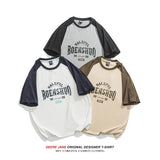 Men's T-Shirts Short-Sleeved T-shirt Men's Summer Loose Casual