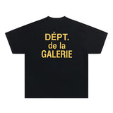 Gallery Dept T-Shirt Alphabet Slogan Short Sleeve T-Shirt