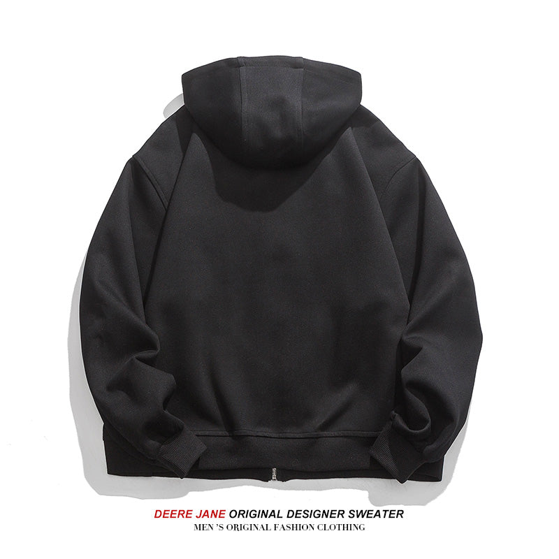 Men Cardigan Hoodie Spring Sweater Men's Loose Casual