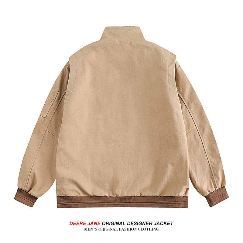 Men Jacket Spring Coat Men's Loose All-Match Casual