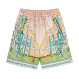 Casablanca Shirts And Shorts 2 Pieces Set Casual Beach Shorts