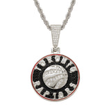 NBA Team Pendants Basketball Raptors Memorial Men