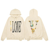 Vlone Hoodie Autumn and Winter Phantom Big V
