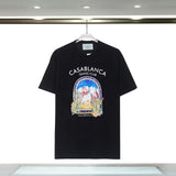 Casablanca T Shirts Loose Short Sleeve T-Shirt