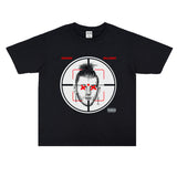 Rock Star T Shirt Rap Eminem Short-Sleeved T-shirt Loose Printed Street Men and Women