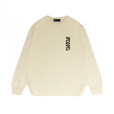Purple Brand Long Sleeve T-Shirt Fashion Loose Long Sleeve Top