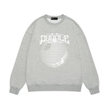 Purple Brand Sweatshirt Loose Crew Neck Sweater