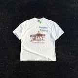 Men Vintage T-Shirts vintage Forrest Gump Have a nice day smiley face doing old washing water short sleeves