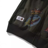 Bathing Ape Hoodie 15th Anniversary Hooded Sweater Men's Autumn and Winter Fleece Cardigan Zipper Shark Head Jacket