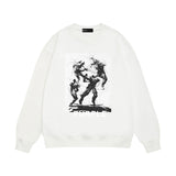 Purple Brand Sweatshirt Loose Crew Neck Sweater