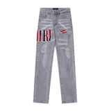 Amiri Jeans Slim Fit Stretch Ripped Jeans