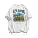 Men T-Shirts Short-Sleeved T-shirt Men's Summer Couple Loose Casual