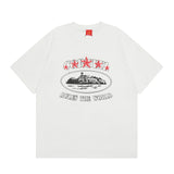 Corteiz T Shirt Short Sleeve Letter Double Yarn Short Sleeve