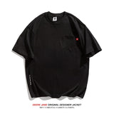 Men T-Shirts Summer Short Sleeve T-shirt Men Loose Retro Half Sleeve
