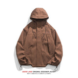 Men Jacket Hoodie Men's Spring Loose Jacket Coat