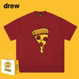 Drew T Shirts Pizza Smiley T-shirt