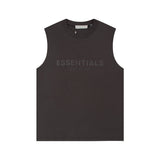 Fog Essentials tank spring summer FOG letter crew neck vest