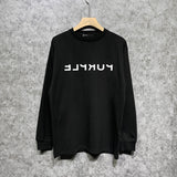 Purple Brand Long Sleeve T-Shirt Fashion Loose Long Sleeve Top