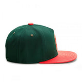 Trendy flat brimmed hat letterc