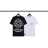CHH Chrome Heart T Shirts Croix Cross Gypsy Cotton Crew Neck Short Sleeve T-Shirt