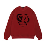 Purple Brand Sweatshirt Loose Crew Neck Sweater