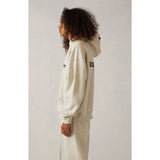 Fog Essentials Hoodie Sweater Black Letters Flocking