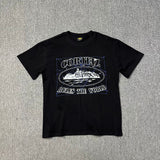 Corteiz T Shirt Short Sleeve Letter Double Yarn Short Sleeve