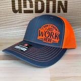 Trendy flat brimmed hat adjustable sunshade