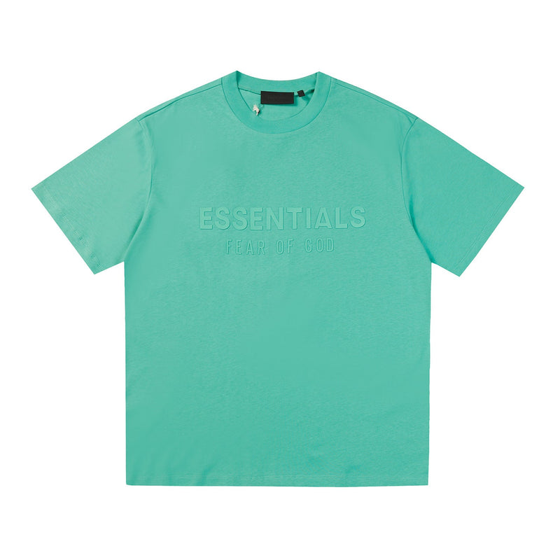 Fog Essentials T Shirts Spring/Summer FOG Season 9 Double Line Casual Crew Neck Short Sleeve
