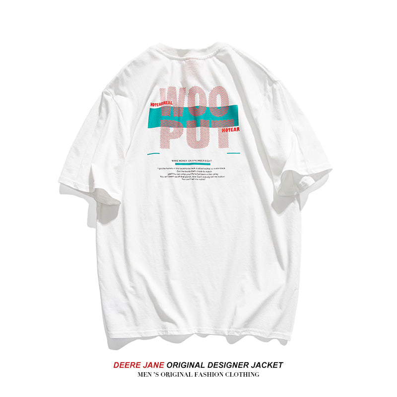 Men's T-Shirts Summer Short-Sleeved T-shirt Men's Loose Casual