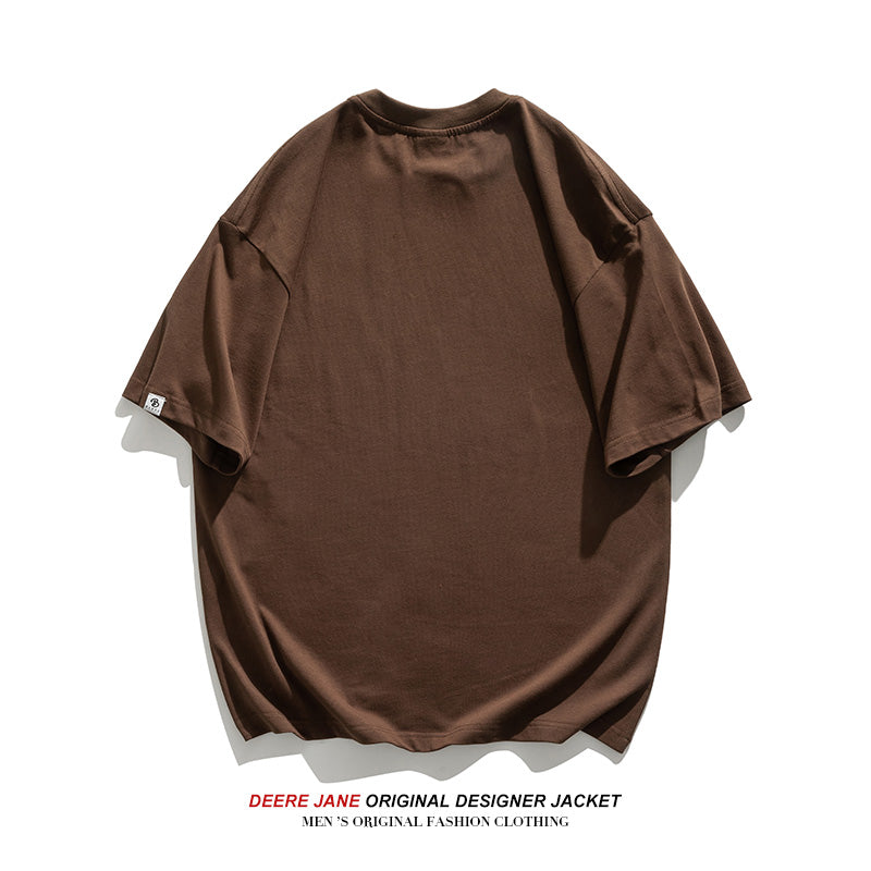 Men's T-Shirts Summer Short-Sleeved T-shirt Men's Loose All-Match Casual