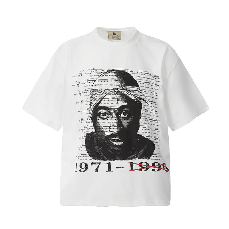 Men Vintage T-Shirts 2PAC "Tupac Shakur" Tee