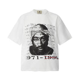 Men Vintage T-Shirts 2PAC "Tupac Shakur" Tee