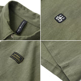 Men T-shirt Summer Cotton Short Sleeve Loose All-Match Casual