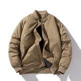 Men Vintage Jackets Baseball Suit Autumn/Winter Flying Suit Jacket Printing