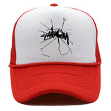 Stussy Hat Mesh Cap Couple Sun Hat Summer Print Baseball Cap Casual Sun Protection Cap
