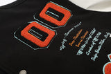 Off White Jacket Autumn/Winter OW Multi-element Logo Woolen Splicing Jacket