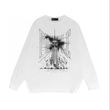 Purple Brand Long Sleeve T-Shirt Fashion Loose Long Sleeve Top