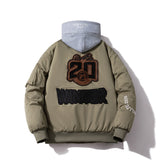 Mens Vintage Jackets Flight Suit Jacket Padded Jacket Autumn Warm Baseball Suit Cotton Suit