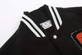 Off White Jacket Autumn/Winter OW Multi-element Logo Woolen Splicing Jacket