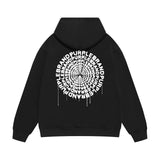 Purple Brand Hoodie Fashion Loose Hooded Sweater